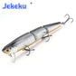JEKEKU New 3 Sections Minnow Lure110m20g Swimbait Jointed Sinking Fishing Lure Diving Multi Jointed Bait for Trout Bass Pike
