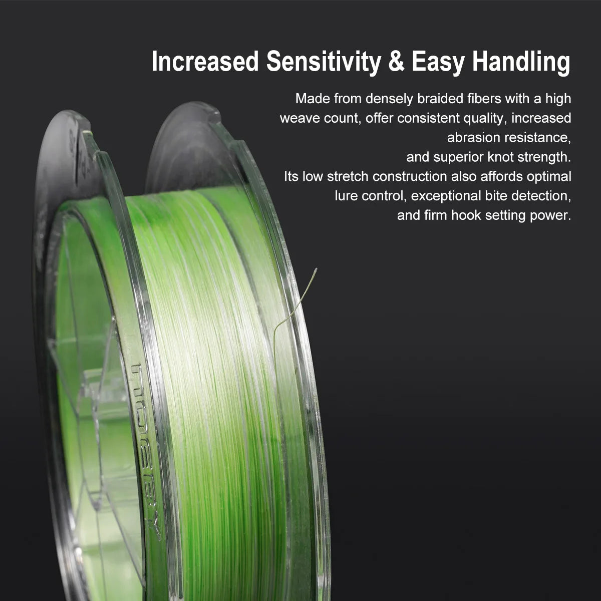 Noeby Upgrade 8 Braided Fishing Line 150m 300m 14-103lb PE Superior Abrasion Resistance Smooth X8 Fluorescent Green Fishing Line