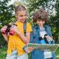 Kids Binoculars Set for Age 3-12 Years Boys Girls Hunting Folding Small Telescope Birthday Gifts Educational Camping Outdoor