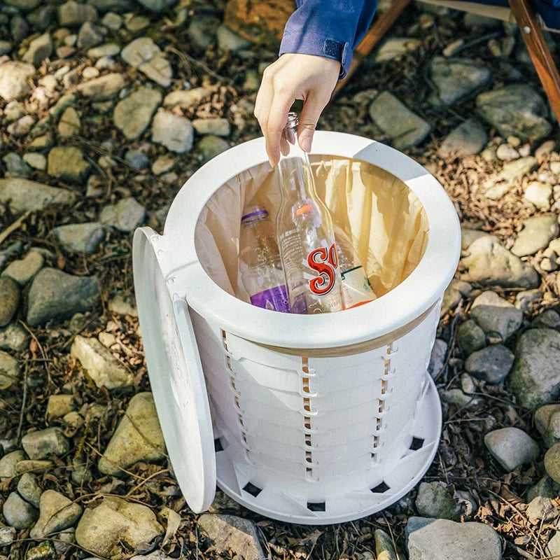 Naturehike Portable Toilet Folding Toilet Car Travel Emergency Movable Toilet Multifunctional Garbage Outdoor Tool Camping Gear