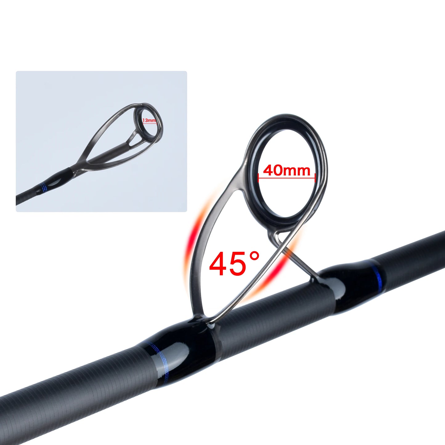 PHISHGER Fuji Carp Fishing Rod 3.75lbs 4.2/3.9/3.6/3.0m T800 Carbon Fibre Power 40-180g Travel Surf Throwing Spinning Hard Pole