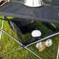 Outdoor Folding Net Bag Picnic Under Table Storage Bag Desk Box Tripod Mesh Basket Organizer for Camping Table Rack Bag