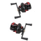 Lowprofile Reel Baitcasting Fishing Reels Fishing Tackle Right Left Handed Gear Ratio 7.2:1 Casting Reel Metal Body 8KG Max Drag