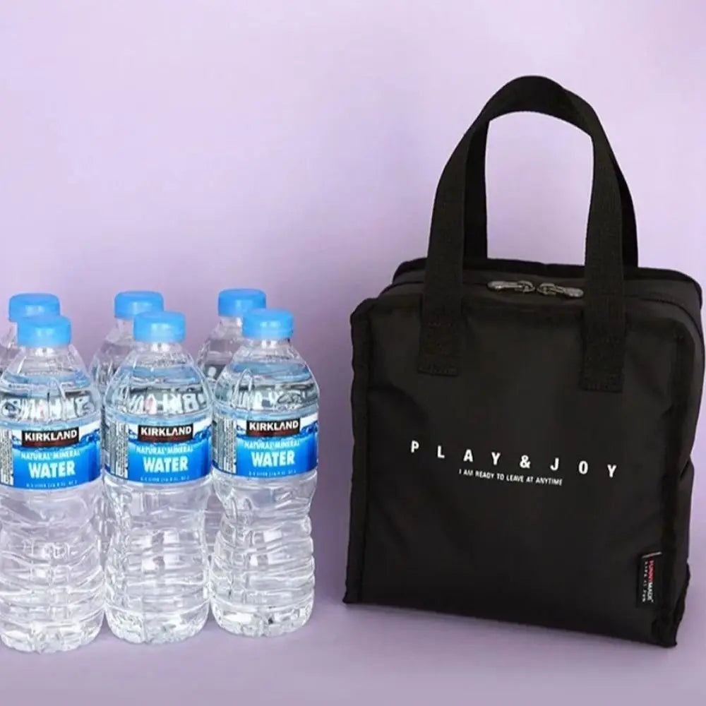 Thermal Insulated Picnic Bags Handbag Portable Keep Fresh Insulated Lunch Bag Waterproof Cooler Camping Picnic Kitchen Supplies