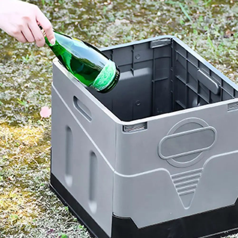 Portable Folding Toilet for Outdoor Camping Potty for Adults Kids Cover Design Seat Toilet Reusable Toilet for Picnic Car Travel