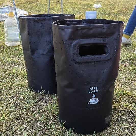 Outdoor Camping Folding Bucket Convenient Camping Picnic Fishing Bucket Fishing Box Car Wash Bucket
