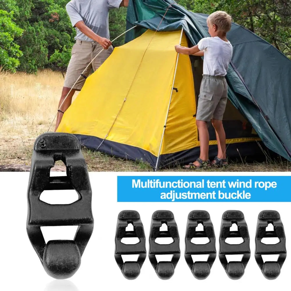Adjustment Buckle Camping Hiking Durable Wind Rope Adjuster for Tent Tarp Canopy Shelter 10pcs Hiking Gear
