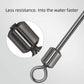 TIANNSII 20pcs Hard Steel Wire Long Pole Fishing Swivel Stainless Steel + Brass Rolling Bearing Swivel Fishing Accessories