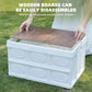 Outdoor camping folding storage box household car trunk storage box convenient organizing box Picnic fishing supplies storage