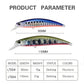 TSUYOKI Minnow Fishing Lure 95/110mm Sinking Hard Bait Wobbler Jerkbait Long Casting Saltwater Seabass Spearhead Ryuki 95