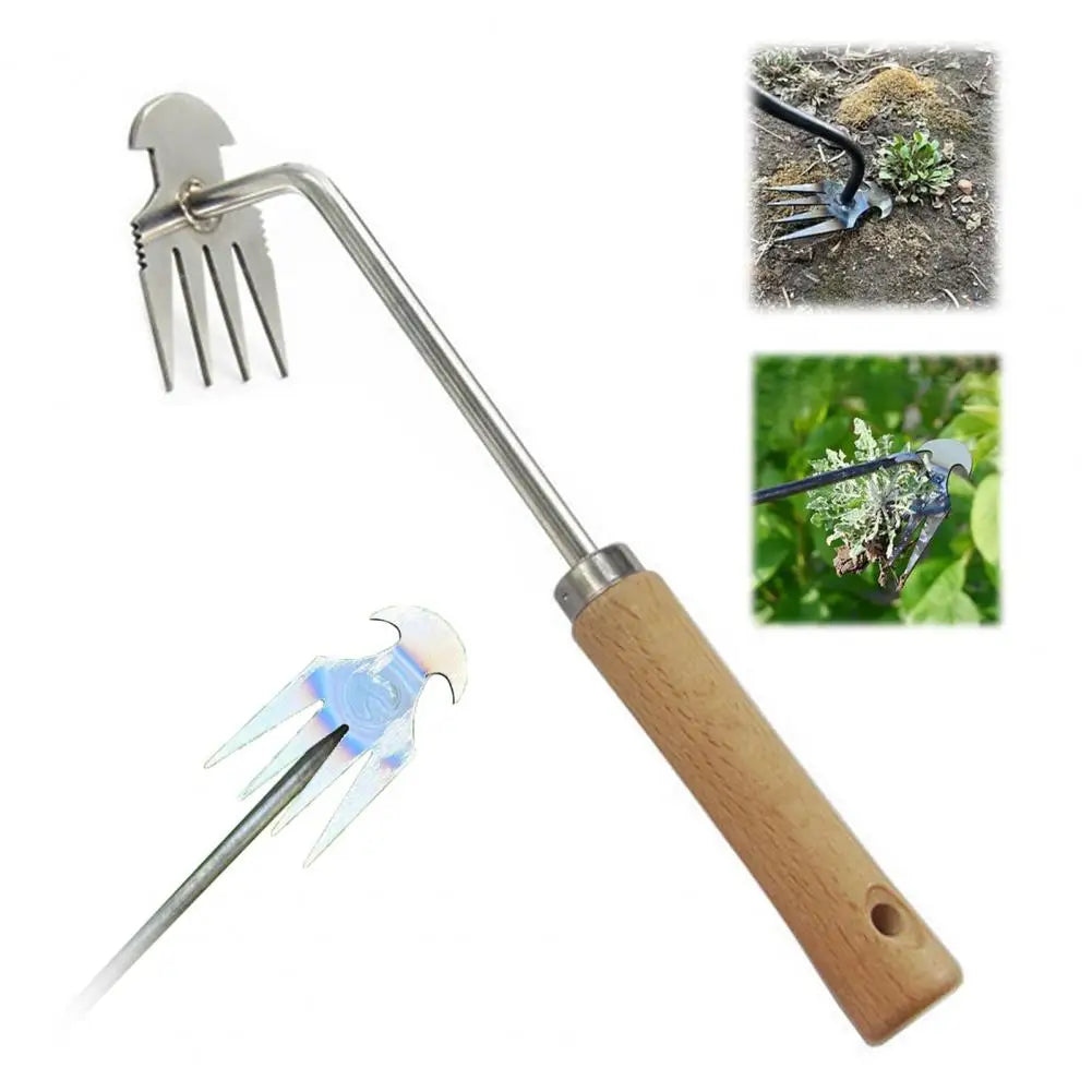 Weed Puller Long-Handle Comfortable Grip Weed Remover Tool V-Shaped Handheld Weeder For Garden Yards Инструменты Для Прополки