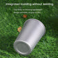 Camping Titanium Beer Mug Cup Tourist Tableware Picnic Outdoor Kitchen Equipment Travel Cooking Cookware Hiking Durable 500Ml