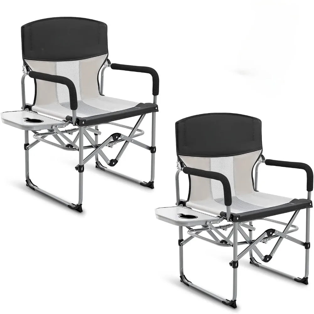 Folding Chair Chaise Lounges Heavy Duty Director's Seat for Adults Outside Outdoor Furniture Beach Chairs Camping Foldable