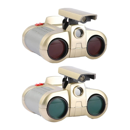 Telescope Toy Funny Parent Child Play Kids Binoculars for Exploration Birdwatching Camping Birthday Gifts Sports Activities