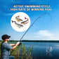 210m 86g 2022 New Coming Sinking Glide Bait Fishing Lures Jointed Swim Bait Rattle Balls Inside Wobblers