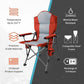 Heated Camping ChairTerrain Portable  Winter Camping Essential 3 Heat SettingsOutdoor Folding Chair With Heated Filling