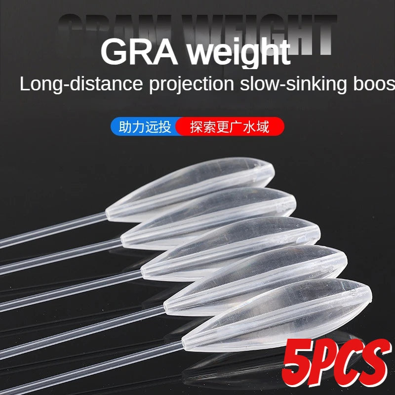 5PCS New Fishing Float Upward Bobber or Sinking Fishing Bobber for Carp Catfish Trout Bass Sea Lure Fishing Tackle Accessories