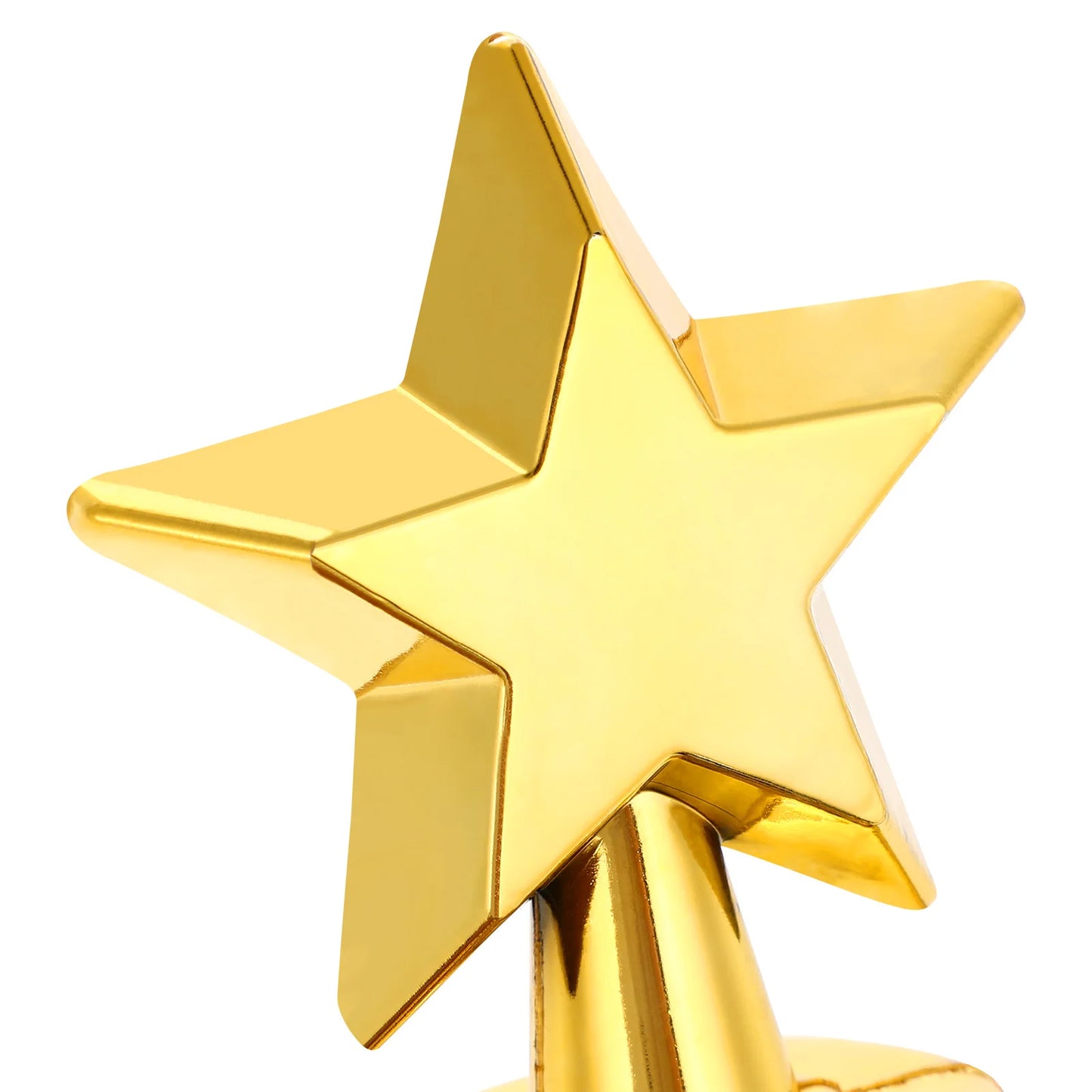 6 Pcs Star Trophy Awards Plastic Trophies Party Favors Kid School Reward Sports Tournament Winning Prize Game Event Props