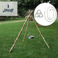 Camping Hanging Tripod With Bag Pot Rack BBQ Steel Rack Multifunction Tripod Fire For Picnic Bonfire Party Outdoor Tool
