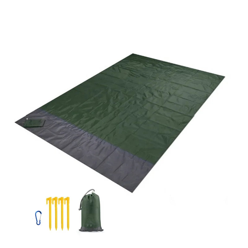 Waterproof Camping Mat Beach Blanket Outdoor Portable Lightweight Mattress Picnic Blanket Tourism Ground Carpet Folding Tent