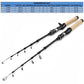 1.8M 1.98M Carbon MINI Ultra Light ul Power Telescopic Fishing Rod Casting Spinning Pocket Rod Test 1-5g Stream Small Fish Pole