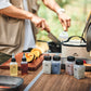 Naturehike Outdoor Camping Tableware Storage Container Seasoning Bottles Cans With a Bag For BBQ Portable Picnic CNH22CJ043
