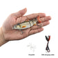 NEW 3.5in Automatic Swimbait Robotic Electric Fishing Lure Auto Multi Jointed Bait USB Rechargeable Wobbler Pesca Accessories