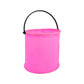 Beach Sand Play Bucket Toy Folding Collapsible Bucket Gardening Tool Outdoor Sand Pool Play Tool Toy Kids Summer Favor Dropship