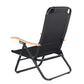 Leisure Camping Chair with Four Gear Adjustment Folding Comfort Back Beach Chairs Durable Aluminum Alloy Outdoor Furniture