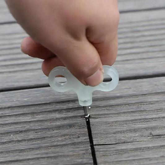 Tent Peg Ground Threaded Screw Canopy Deck Anchor Outdoor Gear Wind Rope Anchor Awning Stake For Beach Camping Patio Hiking Lawn