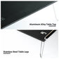 Mini Picnic Camping Table Portable Aluminum Folding Table Collapsible Beach Table For Outdoor Camp Picnic BBQ Travel Fishing