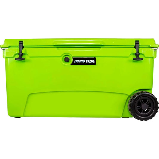 Cooler,Original 110Quart Ice Chest ,Heavy Duty High Performance Roto-Molded Commercial Grade Insulated with Wheels Cooler nevera