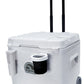 Igloo 52 QT 5-Day Marine Ice Chest Cooler with Wheels, White Igloo 52 QT 5-Day Marine Ice Chest Cooler with Wheels, White