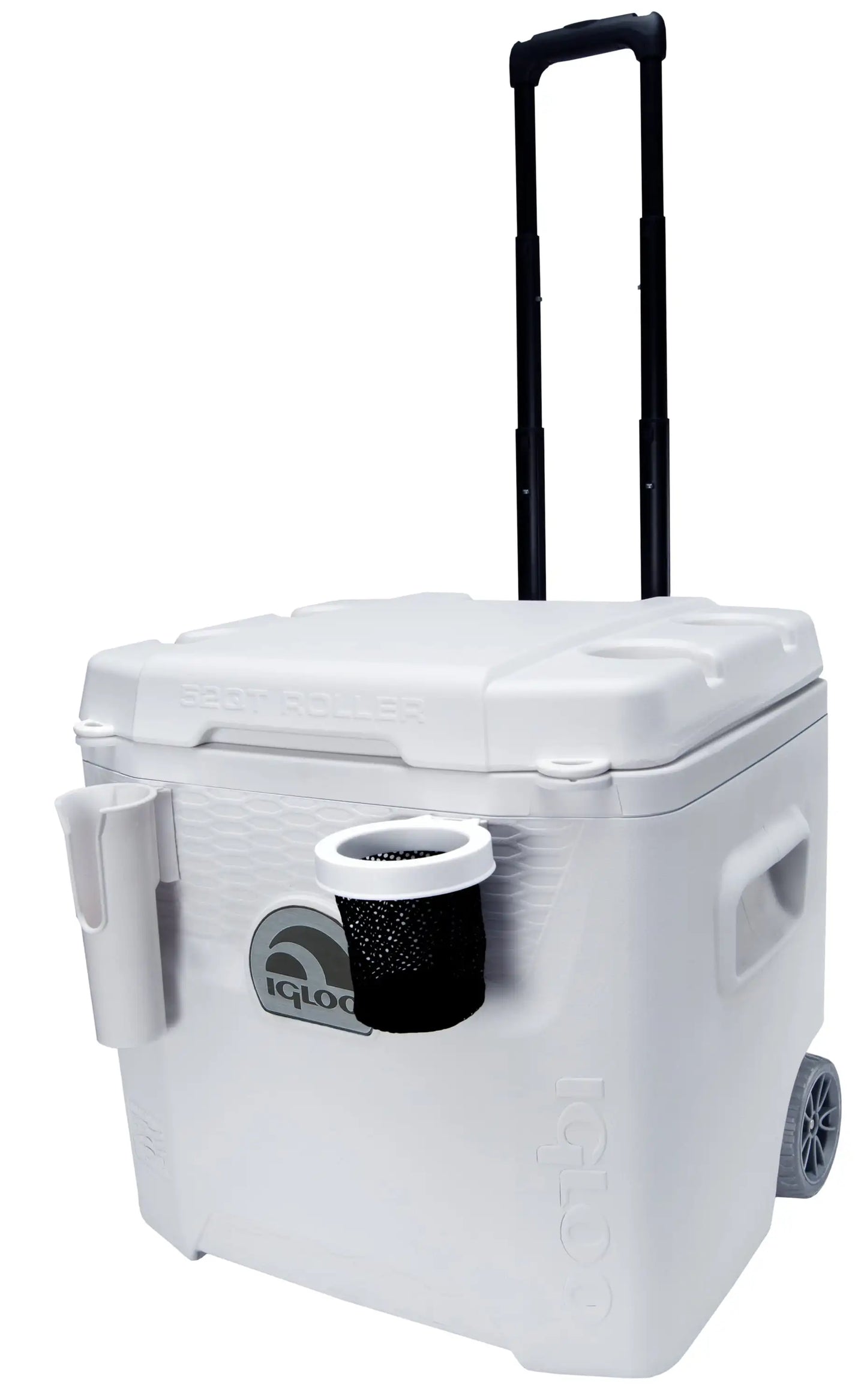 Igloo 52 QT 5-Day Marine Ice Chest Cooler with Wheels, White Igloo 52 QT 5-Day Marine Ice Chest Cooler with Wheels, White