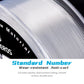 Probero Fluorocarbon Line 100M&300M&500M High Strength Transparent Nylon Line  Monofilament Wire Carbon Fishing Lines