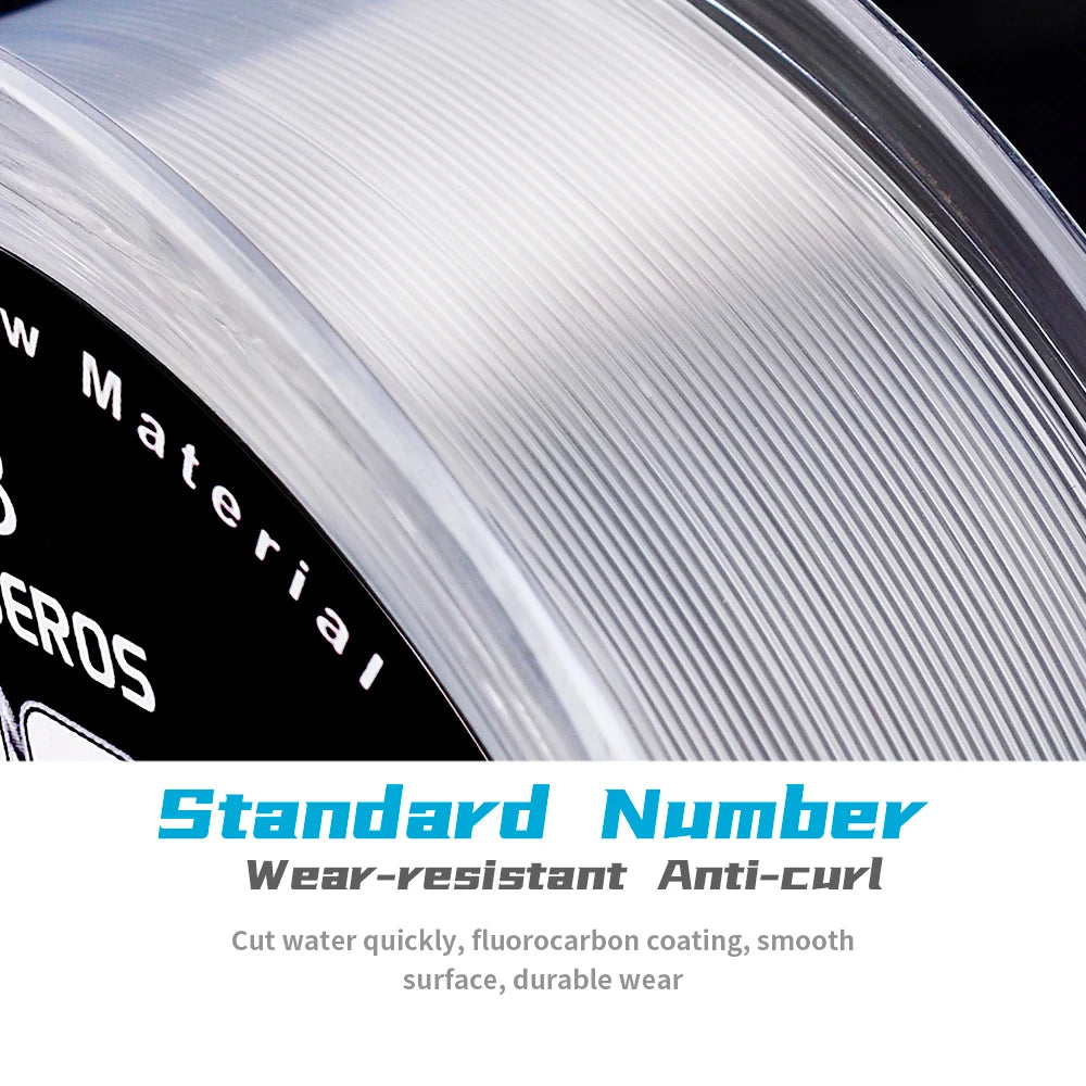 Probero Fluorocarbon Line 100M&300M&500M High Strength Transparent Nylon Line  Monofilament Wire Carbon Fishing Lines