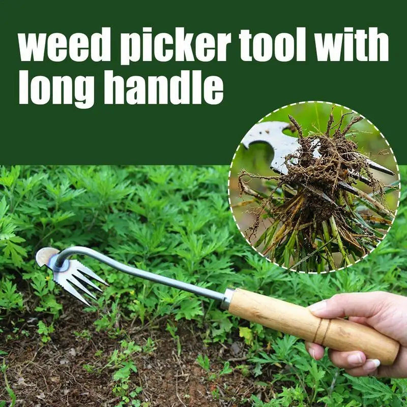Weed Puller Garden Tools Creative Durable Steel Weeding Removal Multifunctional Household Garden Yard Weeding Accessory Tools