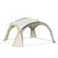 Windproof Outdoor Camping Dome Tent, Party Beach Canopy, Large BBQ Awning, Sun Shelter, Hiking, Family Picnic, 6-8 Person