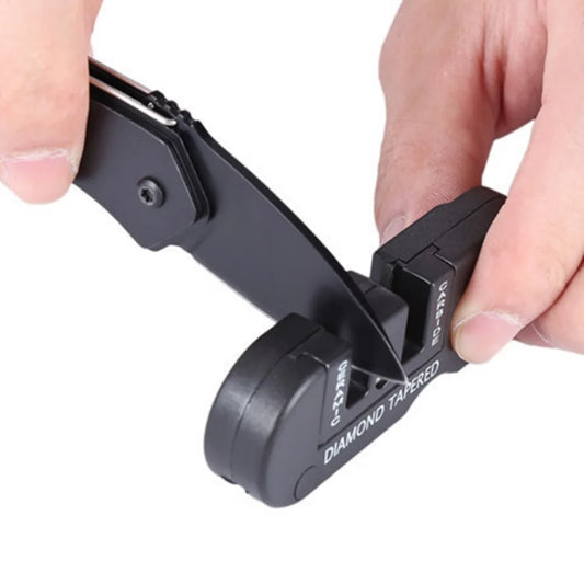 Sharpener Diamond Tool Camp Gear Make Sharp Ceramic Sharpen Fish Hook Pocket Carbide Knife Whetstone Outdoor Portable Tools