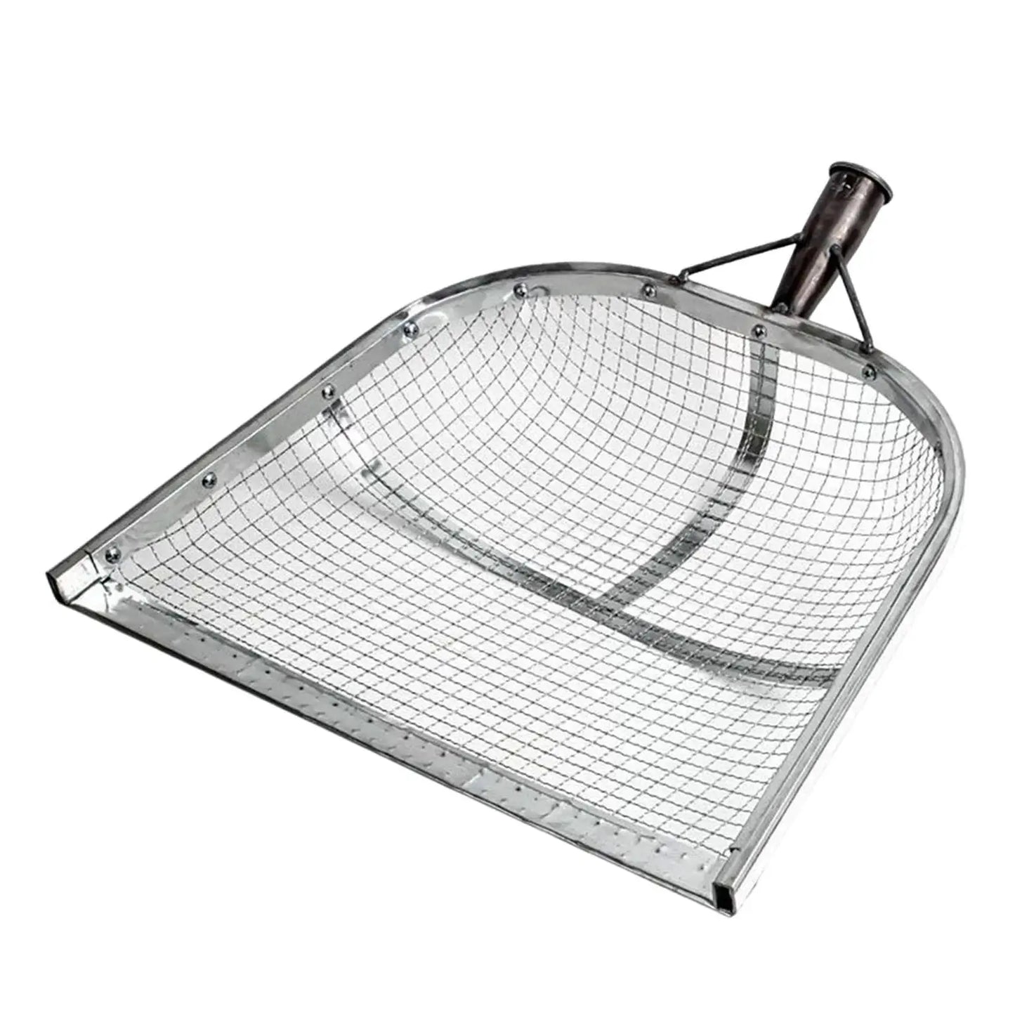 Soil Sifter Agricultural Filter Tool Mesh Filter Sieve Yard Lawn Garden Sieve Soil Shovel for Rocks Gravels Walnuts Dirt Sand