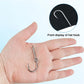 20Pcs Fish Hook Hat Clip Hats Pins for Men Gold/Black Bent Circle Fishing Hooks hat pins for craft Cap Hat Tie Clasp Money Clip