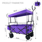 Garden Carts, Outdoor Garden Park Utility kids wagon portable beach trolley cart camping foldable folding wagon