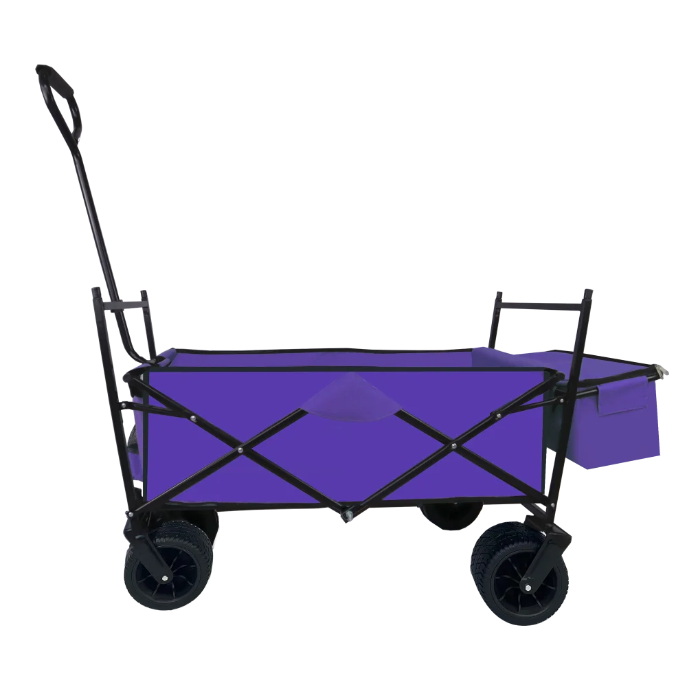 Garden Carts, Outdoor Garden Park Utility kids wagon portable beach trolley cart camping foldable folding wagon