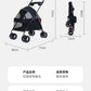 Foldable Lightweight Pet Stroller: Dedicated for Cats and Dogs, Ideal for Small Pets Outings