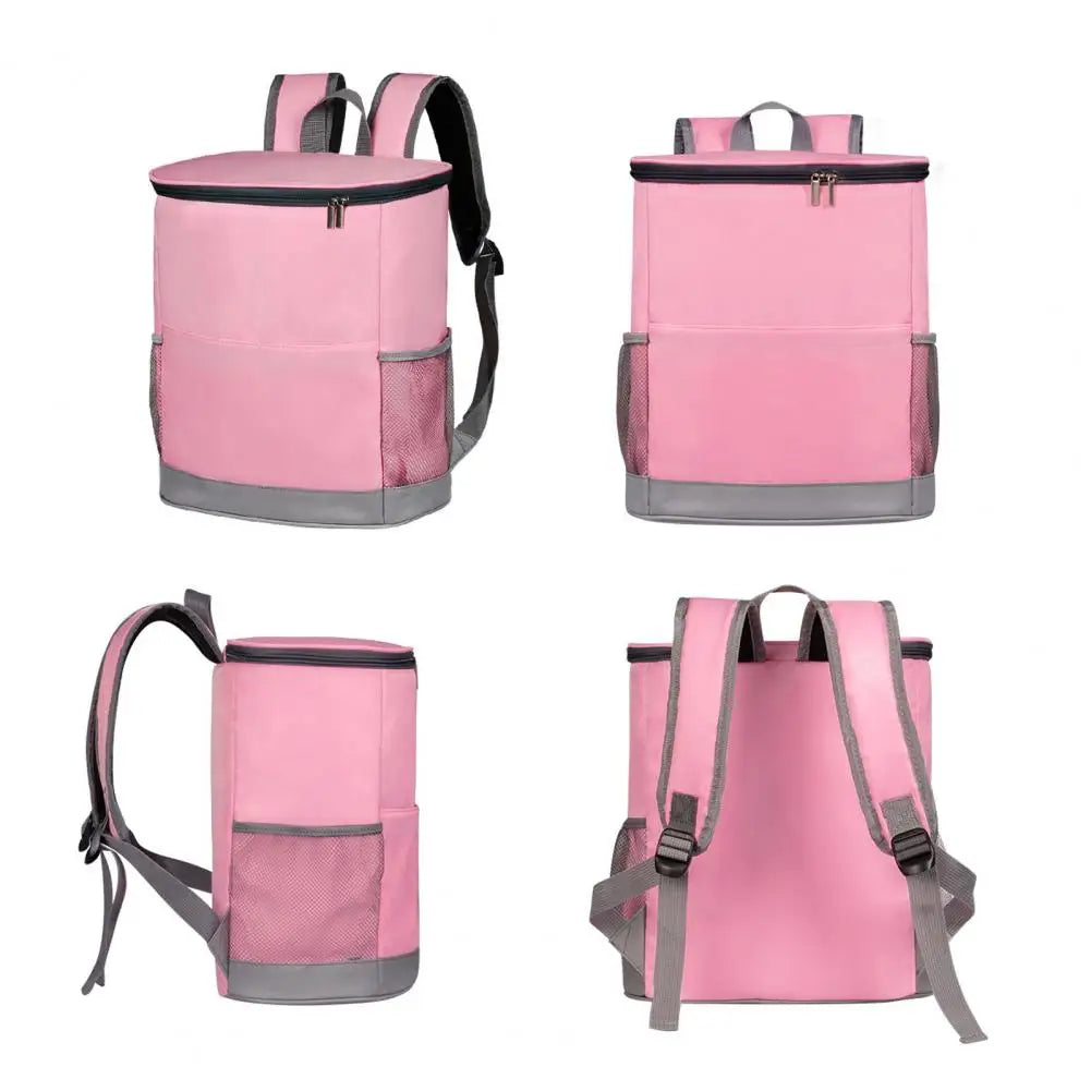 Insulated Backpack Capacity Leak-proof Insulated Cooler Bag with Zipper Closure for Camping Supplies Portable Ice Chest Box