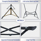 Hammock Chair Portable Camping Chair Oversized Folding Rocking Chair with Headrest and Cup Holder for Travel, Picnic
