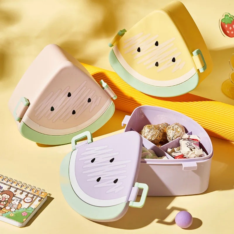Creative Shape Lunch Box, Portable Bento Box with Cutlery, Kids Snack Box, Picnic Camping Food Storage Boxes