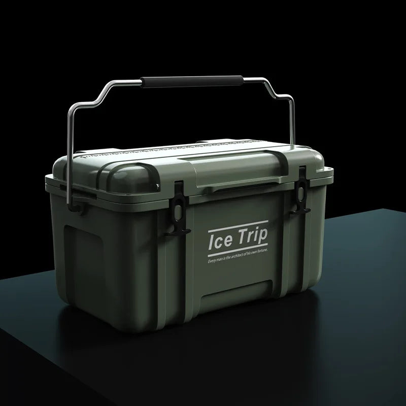 Custom logo cooler box ice chest cooling beers food for outdoor camping fishing BBQ