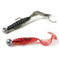 SUNMILE Fishing Soft Bait Worm Artificial Baits 55mm/75mm Rock Fishing Wobblers Leurre Souple Lure Perch Trout Lures