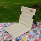 Outdoor Japanese camping lightweight comfortable folding chair park leisure beach portable aluminum alloy single lazy chair